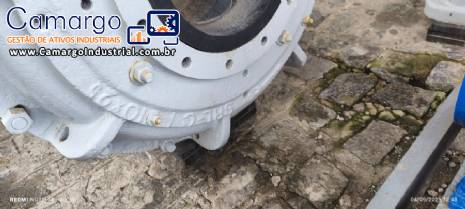 Bomba centrfuga para polpas abrasivas aplicaes pesadas Goulds Pumps