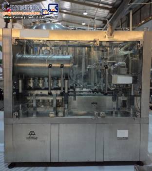 Linha para envase de latas bebidas carbonatadas com g�s cerveja refrigerante kombuchas �gua sucos energ�ticos 1.000 latas por hora