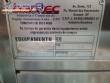 Forno rotativo em inox com carrinho duplo Supremax � g�s