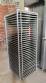 Forno rotativo em inox com carrinho duplo Supremax � g�s