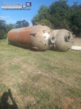 Tanque digestor em a�o inox 107.000 litros