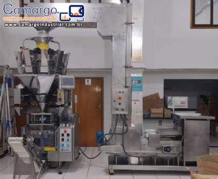 Embaladora vertical multi cabe�a Kawamac