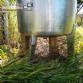 Tanque de armazenamento em a�o inox 800 litros