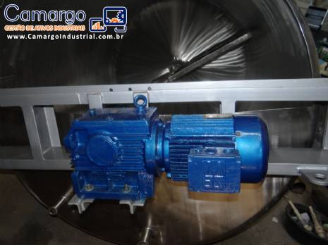 Tanque em a�o inox encamisado