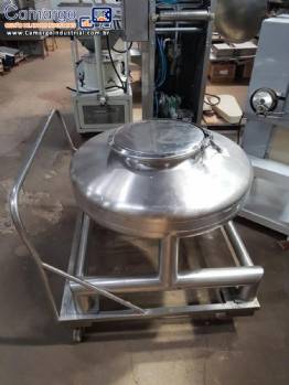 Silo de transfer�ncia em inox 50 L