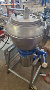 Processador cutter de alimentos em a�o inox Stephan 25 litros Geiger