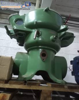 Centr�fuga separadora para purifica��o de �leos industriais Westfalia 7.300 litros / hora