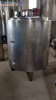 Tanque de armazenamento a�o inox para vapor