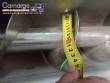 Silo de armazenamento ensacadeira em inox com rosca transportadora sa�da 1000 litros