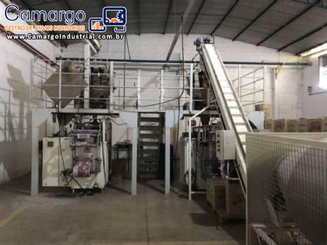 Embaladora multi cabe�as 14 balan�as Indumak